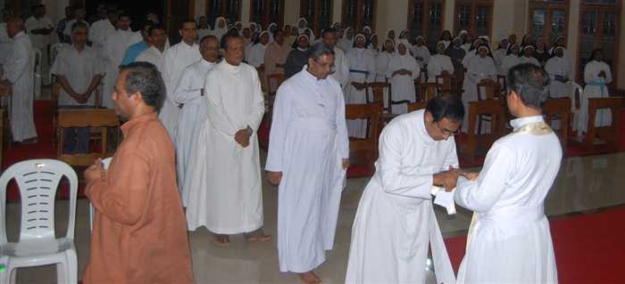 Blessing in the Chapel