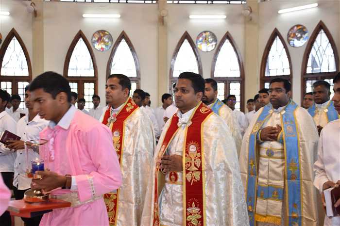 Meeting of all the First Year Aspirants of Congregation